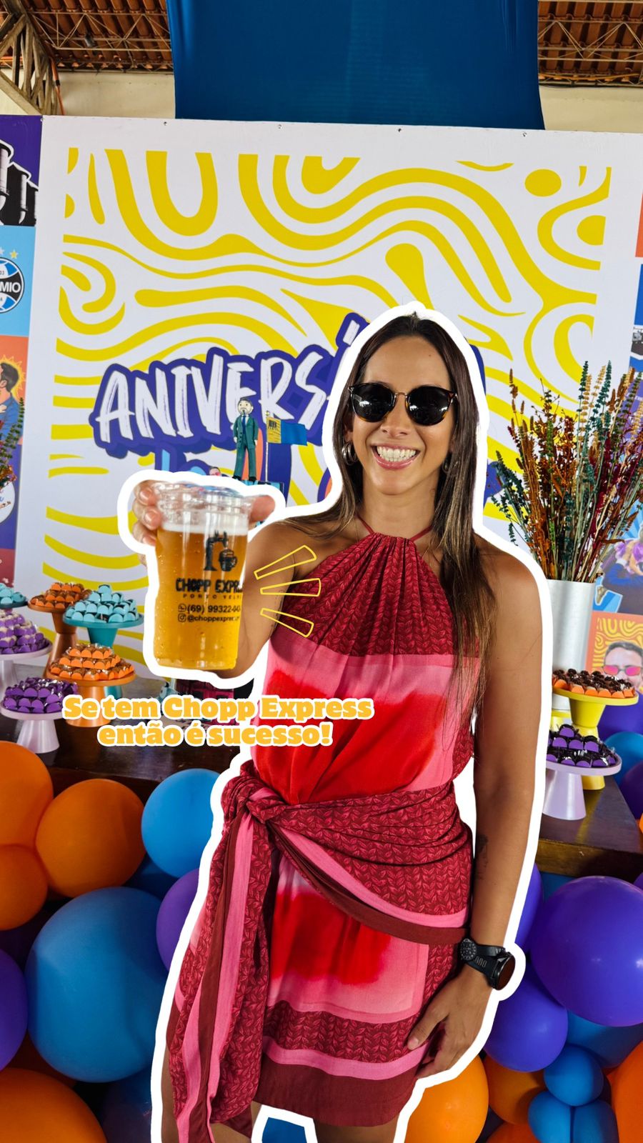 Arte promocional Chopp Express 1